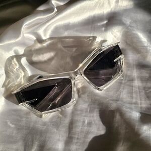 Cyber Y2K Geometric Sunglasses